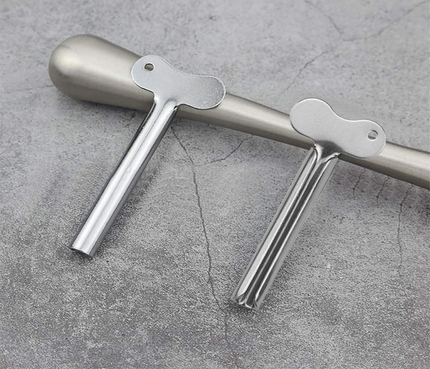 Tube Squeezer - 4PCS Stainless Steel Tube Squeezer - Tube Squeezer Stainless Steel, Toothpaste Dispenser,Metal Toothpaste Tube Squeezer, for Toothpaste Cosmetic Oil Cream Paint Squeezer