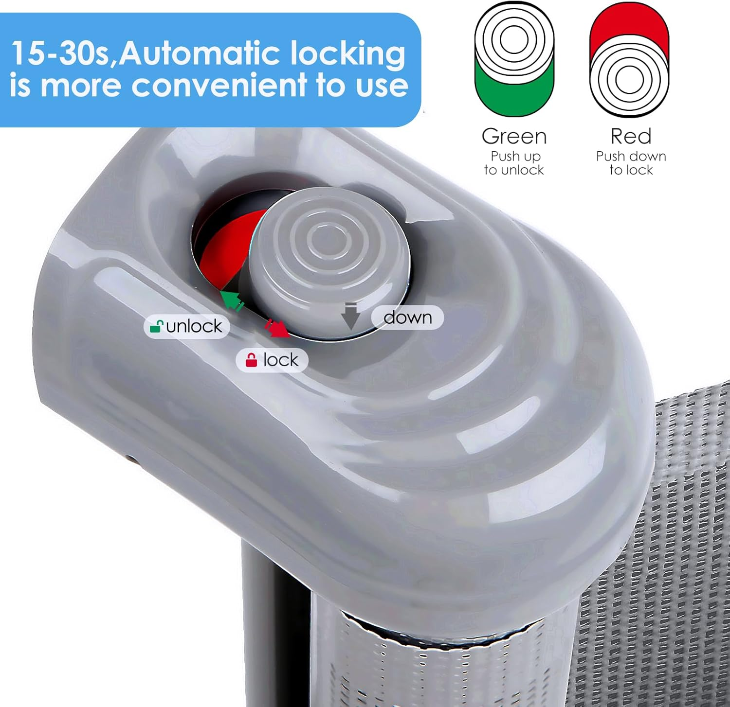 Stair Guardrails, Child Safety Gates, Fences, Baby Stair Guardrails, Pet Fences (Gray Punched Model, 1.8 Meters) image number 7