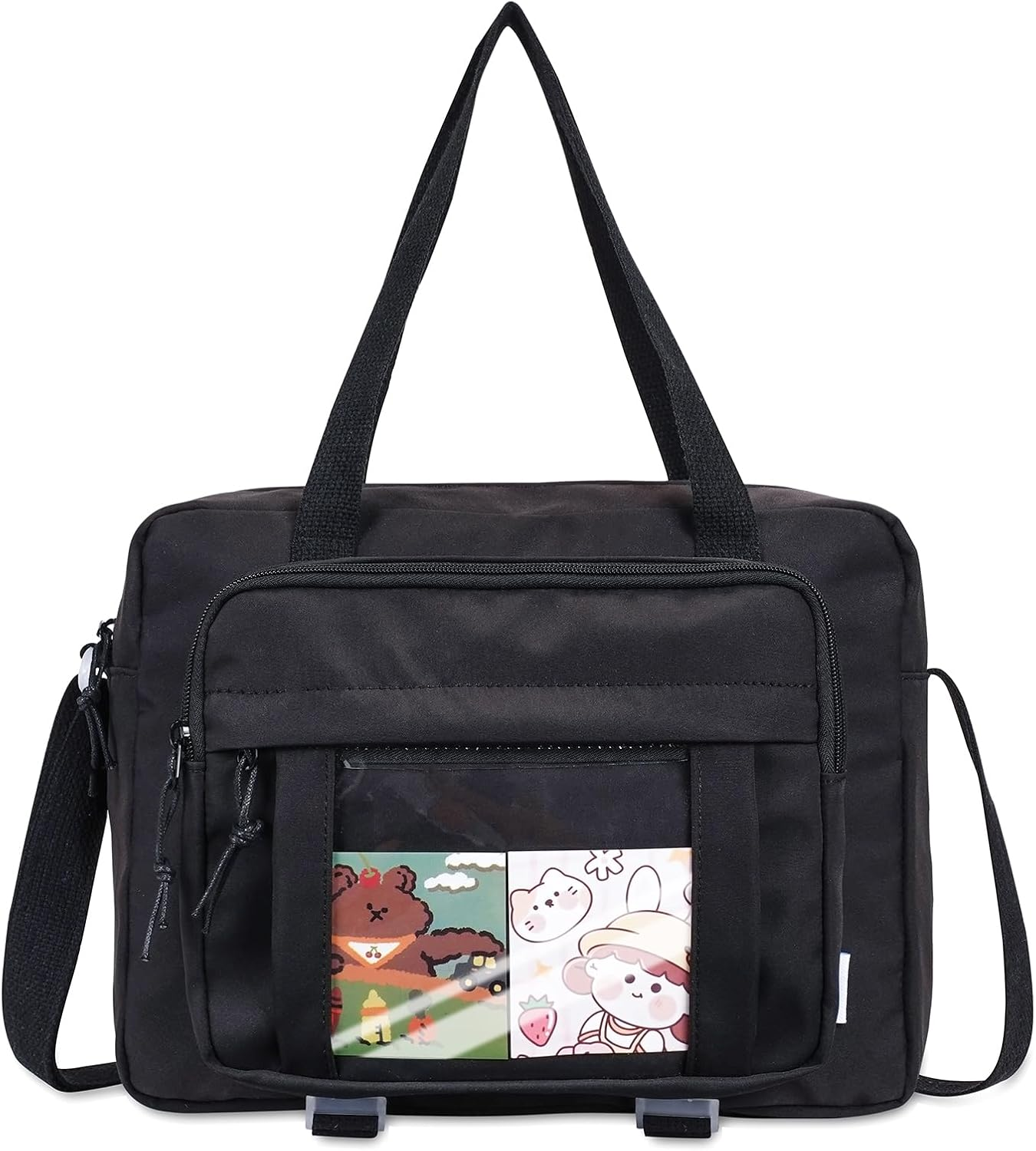 Phaoullzon Crossbody Cute Bag for Teen Girls Kawaii Messenger Purse Nylon Shoulder Bags