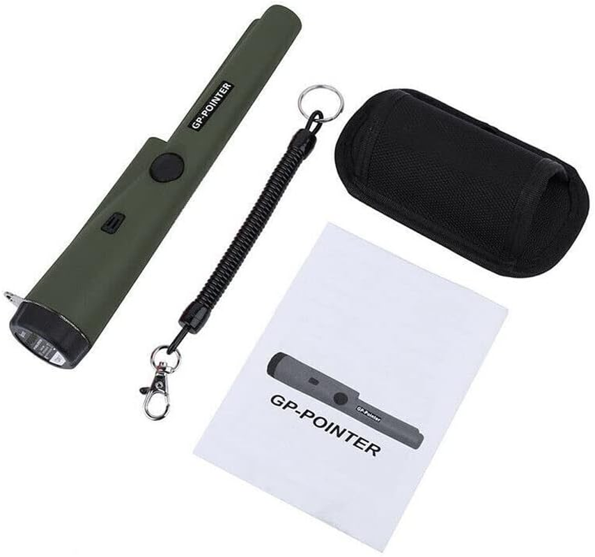 Handheld Waterproof Metal Detector Automatic Pinpointer Treasure Hunter - Enhanced Sensitivity and Versatility - Green image number 5
