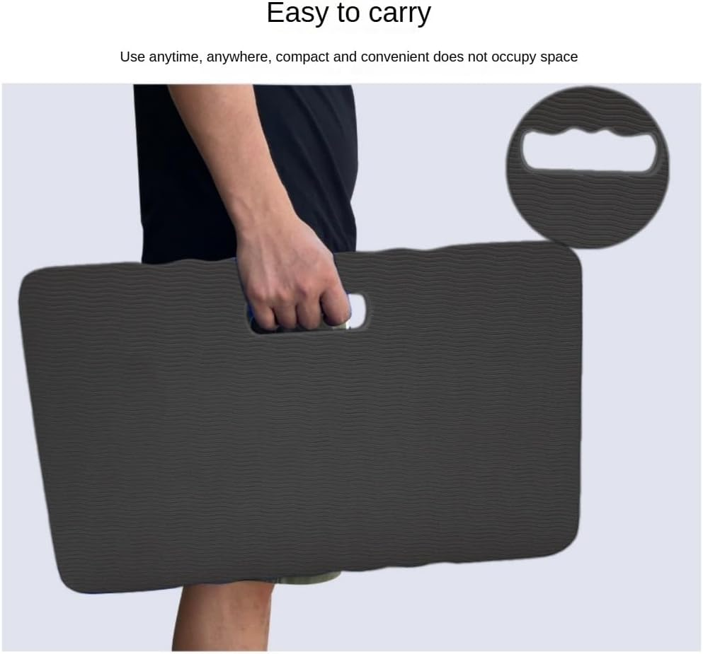 Shunkyang 2Pcs Extra Thick Kneeling Pad, Supportive Soft Foam Cushioning for Knee, Water Resistant Construction for Gardening, Bathing Baby, Workout Supplies, Lightweight, Garden Work Present（Black） image number 1