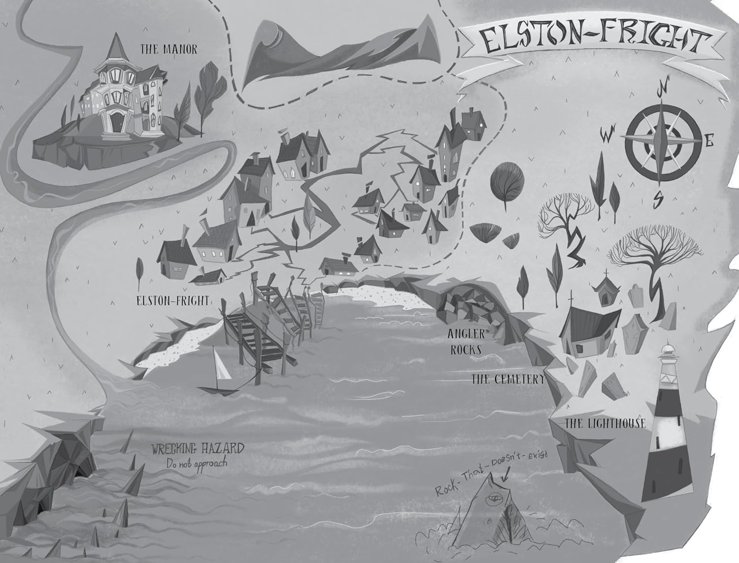 The Lonely Lighthouse of Elston-Fright