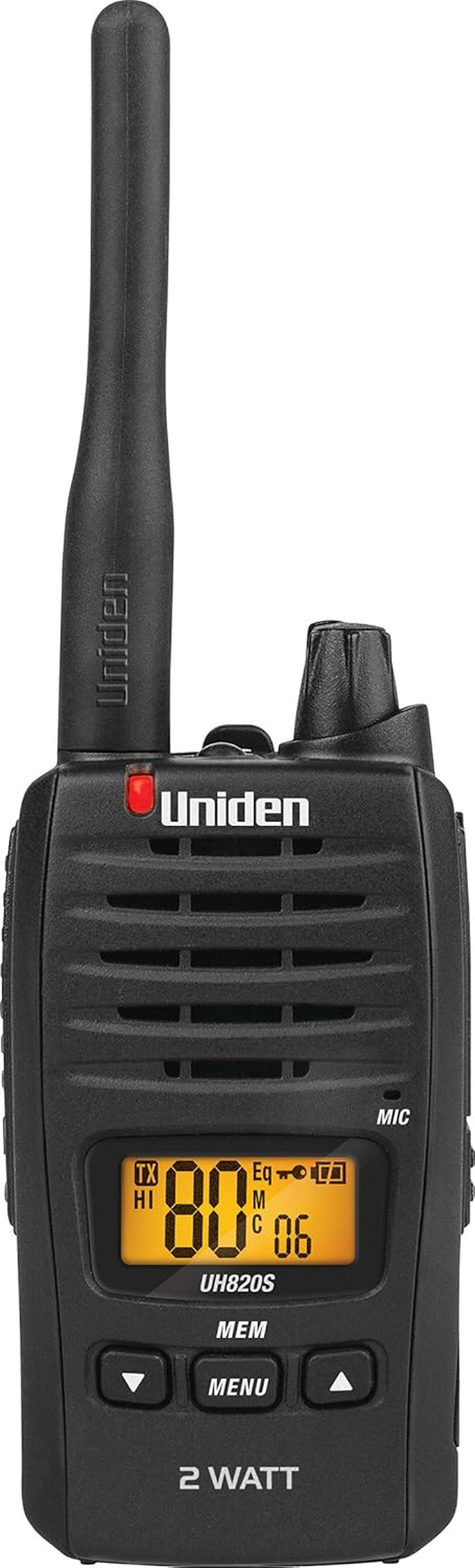 Uniden UH820S-2TP - 80 Channels 2 Watt UHF Handheld Tradies Pack image number 1
