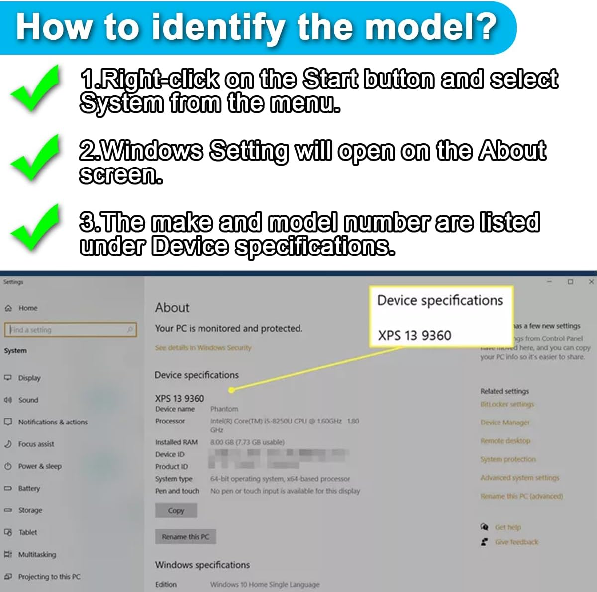 ZHUROUPU 24 Pcs M2X3 T5 Bottom Screws Compatible with for Dell XPS 13 9343 9350 9360 XPS 15 9550 9560 Precision M5510, Secure Bottom Cover Wrist Rest Support, Torx T5 Screwdriver (Silver)