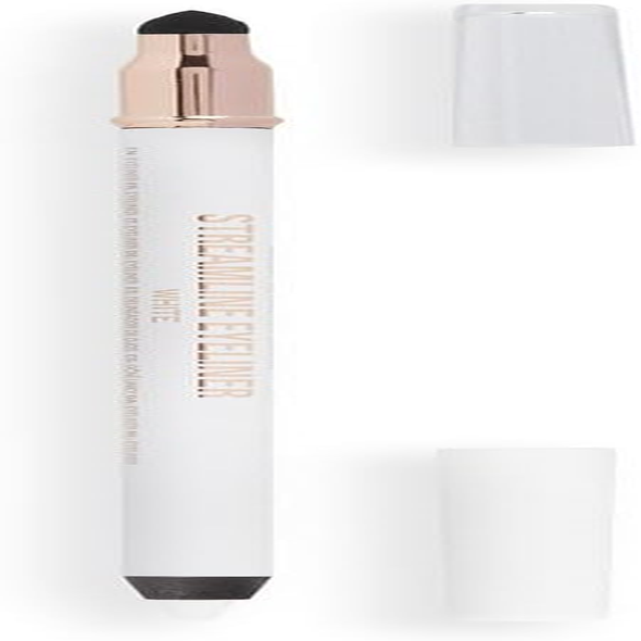 Revolution Streamline Waterline Eyeliner Pencil 1.3 G, White (Pack of 2) image number 6