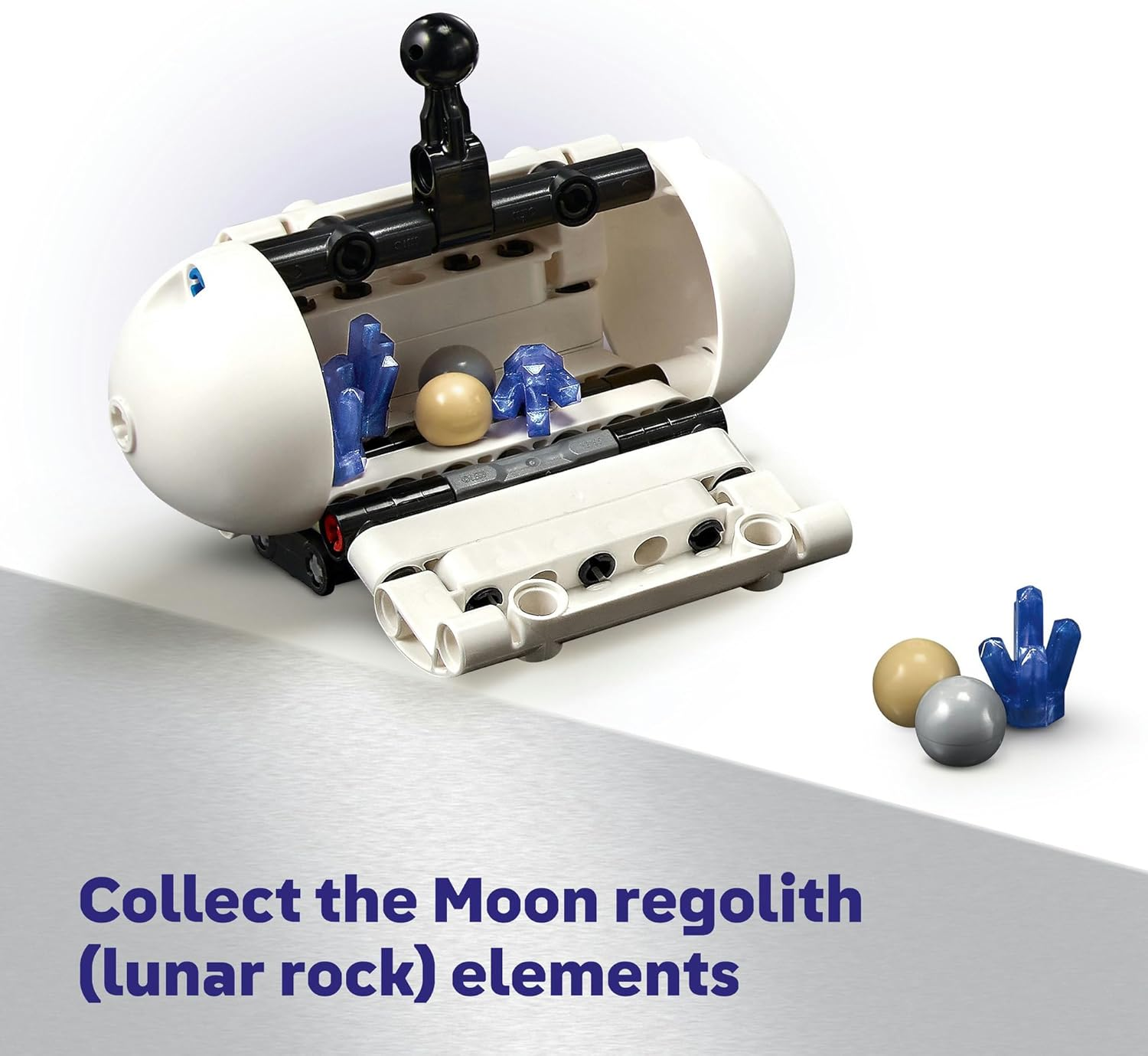 LEGO&reg; Technic Lunar Outpost&trade; Moon Rover Space Vehicle 42211 Kids&rsquo; Building Set, Toy for Boys and Girls Aged 10 Years Old and over Who Enjoy Science Kits and Robots, STEM Toy image number 1