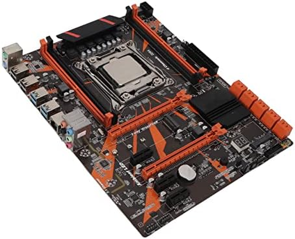 X99 Motherboard CPU Combo, LGA 2011-3 E5 2620 V3 CPU Motherboard Set Support 4 Channel DDR4 Memory, Wifi Module, Gigabit Network Card PC Motherboard for Desktop image number 2