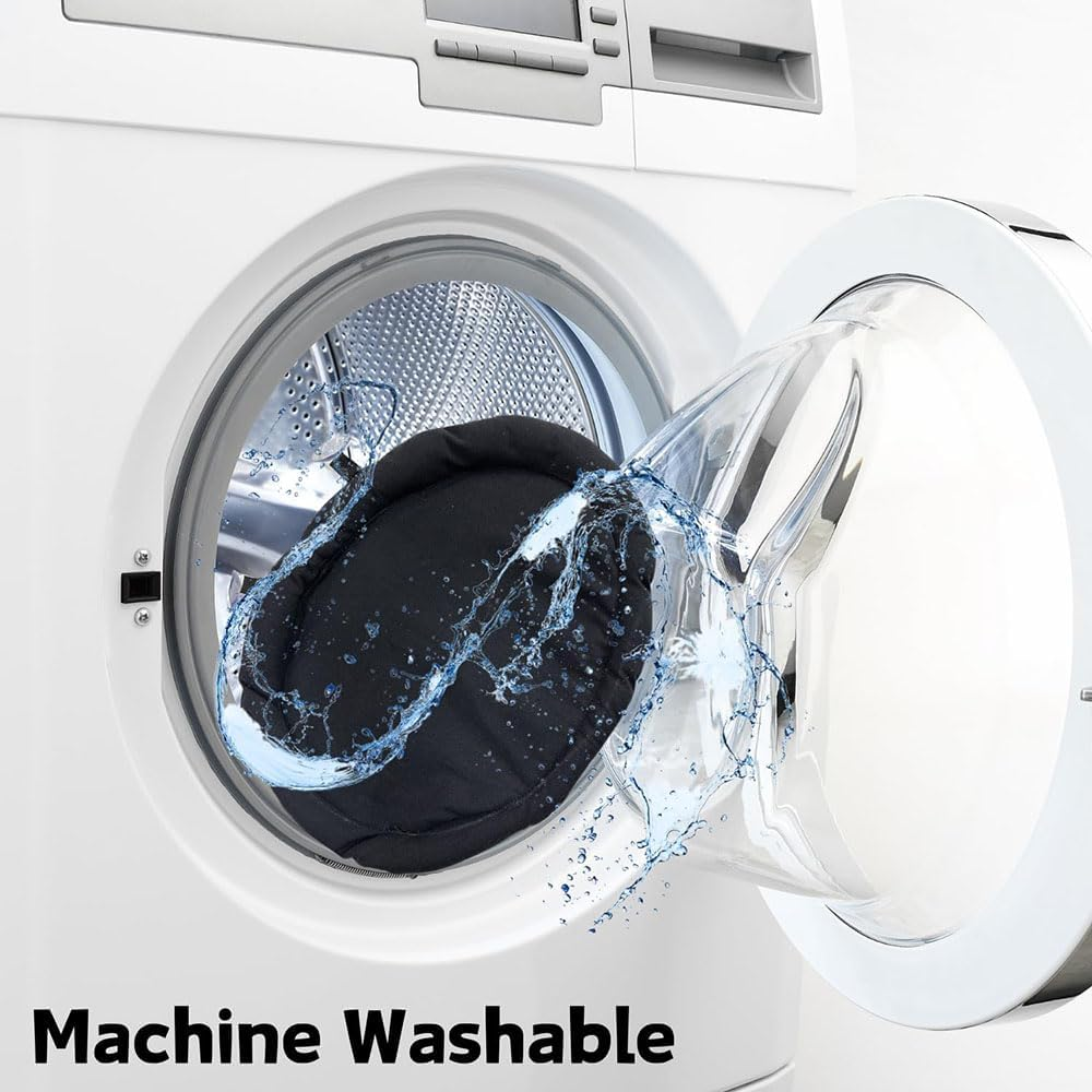 Washable Bearded Dragon Bed with Suction Cup,Soft Sleep Cushion Mat for Travel and Reptile Tanks, Car Animal Bed，Bearded Dragon Bedideal for Lizards, Leopard Geckos,Hamsters (Black) image number 5