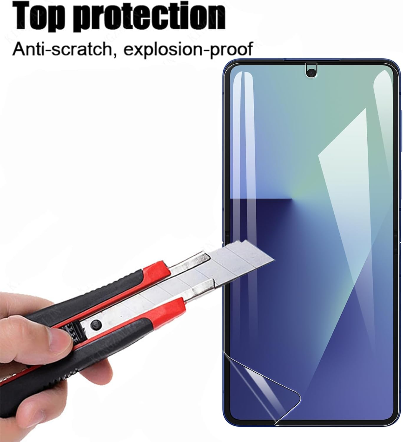 Electro-Weideworld Screen Protector for Samsung Galaxy Z Flip 7/Flip7, 3 Pack HD Clear Bubble-Free Anti-Scratch inside Screen Film for Galaxy Z Flip 7[Self-Healing] image number 2