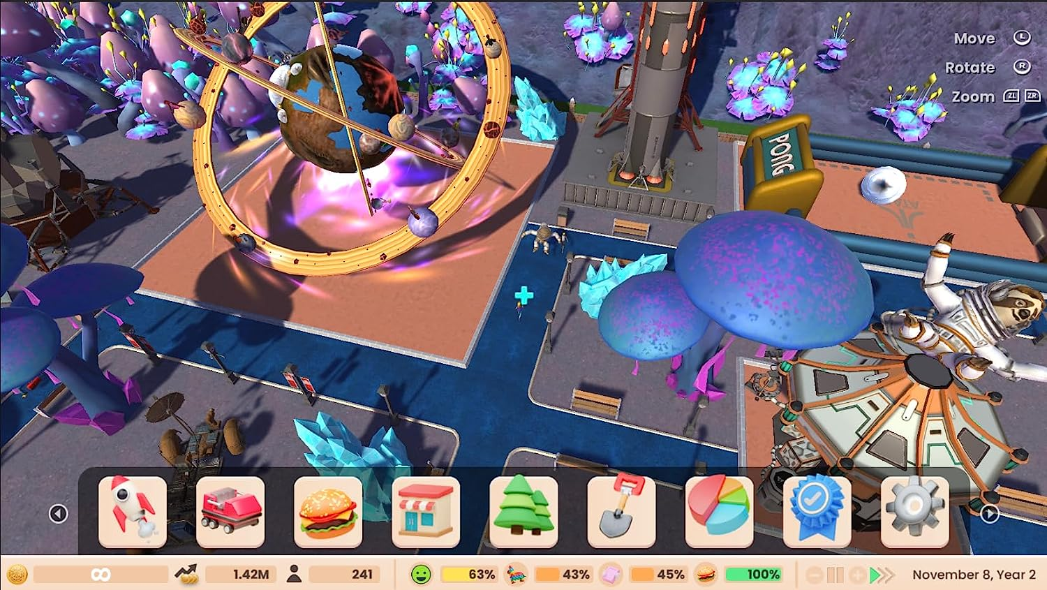 Rollercoaster Tycoon Adventures Deluxe - Nintendo Switch image number 2