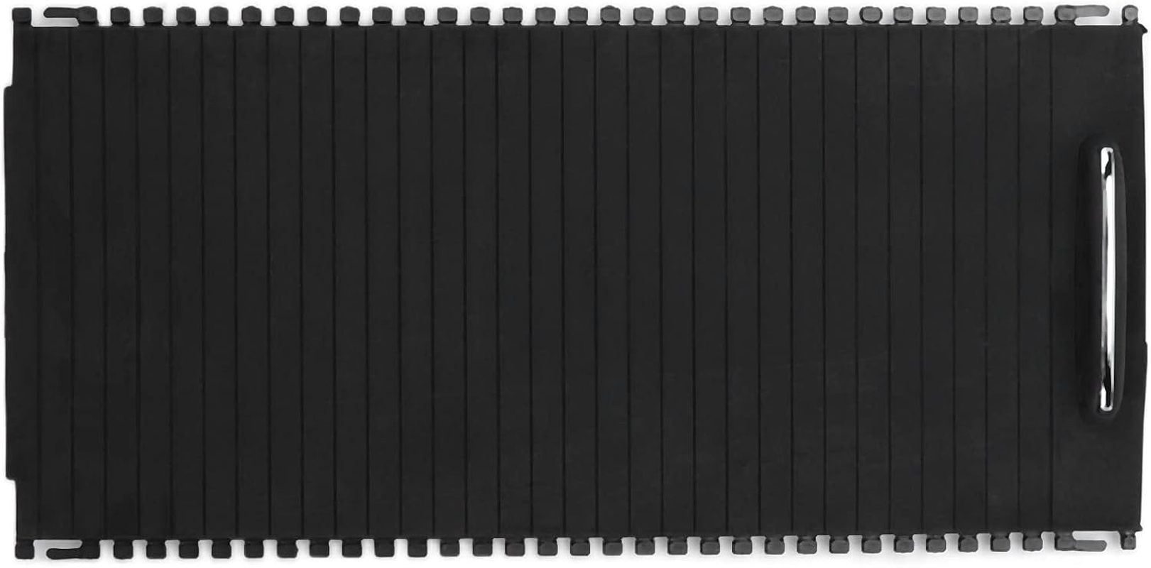 W204 W212 Centre Console Cup Holder Cover, Slide Roller Design, Black - Beige image number 4