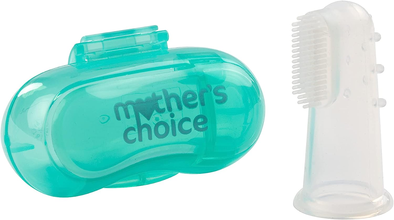 Mother'S Choice Fingertip Toothbrush and Case (Pack of 2) image number 2