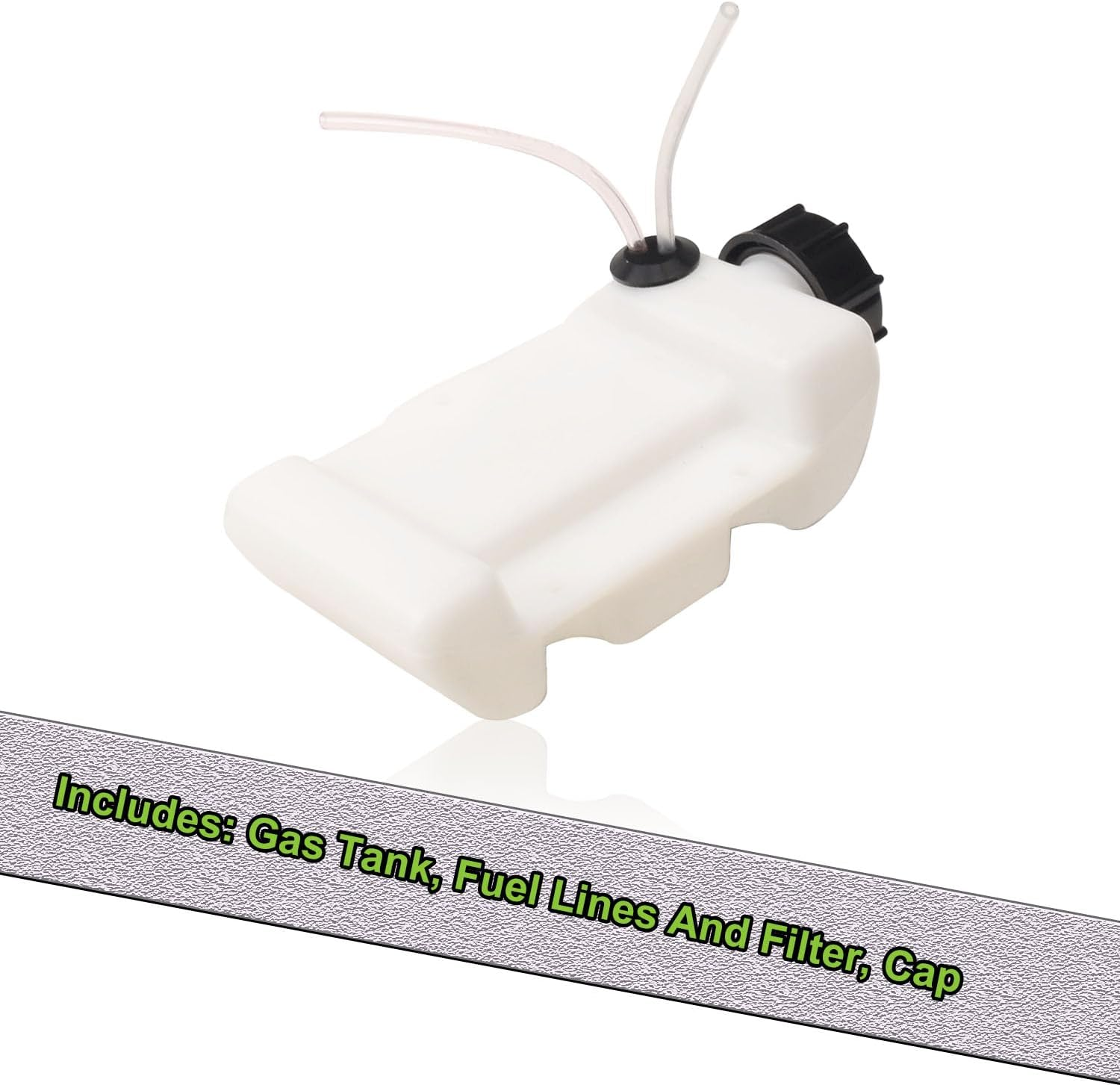 308682055 Fuel Tank Assembly/Replacement Gas Tank with Lines & Filter Compatible with to Ro, Ho Melite, for Ry Obi String Trimmer RY251PH, RY252CS, RY253SS, RY254BC, RY252C Trimmer image number 2