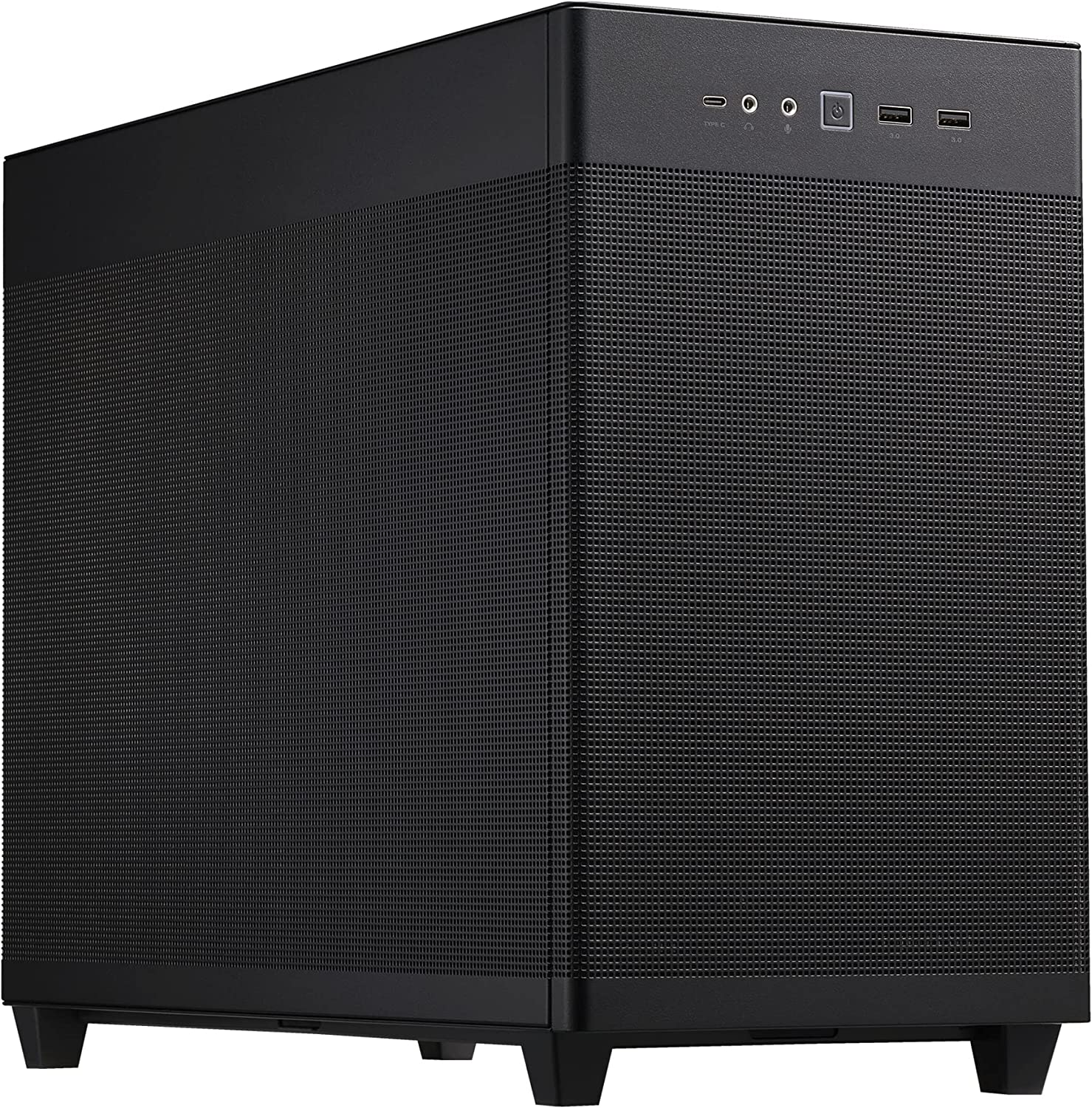 ASUS Prime AP201 (Black) Is a Stylish 33-Liter Microatx Case with Tool-Free Side Panels and a Quasi-Filter Mesh, with Support for 360Mm Coolers, Graphics Cards up to 338Mm Long, and Standard ATX Psus image number 6