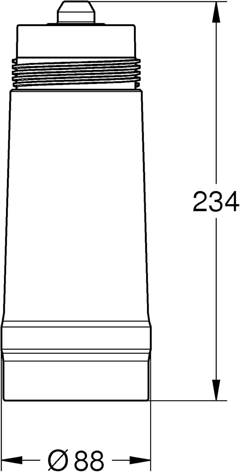 Grohe 40404001 Blue 5-Stage Replacement Water Filter 158.5 Gallon Capacity