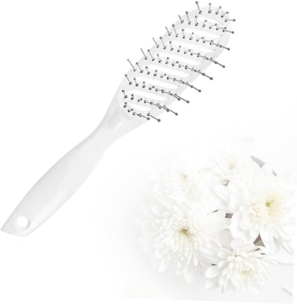 HAKIDZEL Lightweight Curved Ventilated Massage Hair Comb Styling Tool Hair Accessories Curl Comb Women Hairdressing Styling Plastic Massage