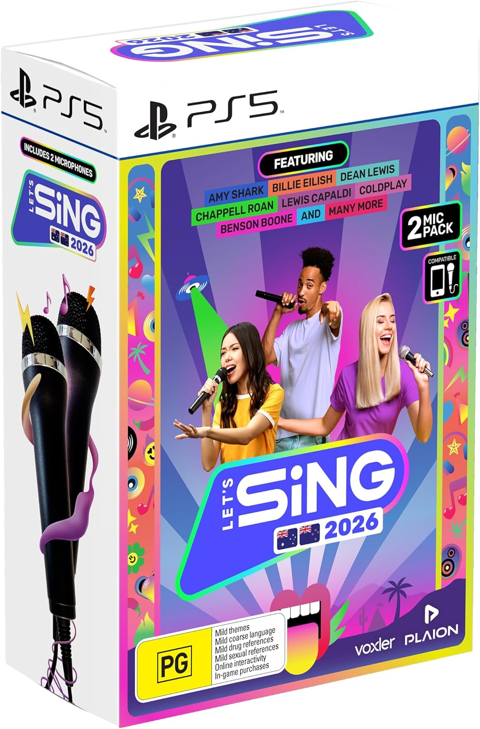 Let'S Sing 2026 : Mic Bundle - Playstation 5 image number 2