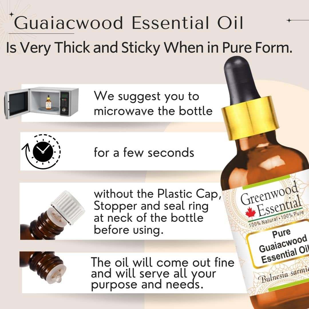 Greenwood Essential Pure Tolu Balsam Essential Oil (Myroxylon Balsamum) Steam Distilled for Personal Care (Pack of Three) 100Ml X 3 (10Oz) image number 4