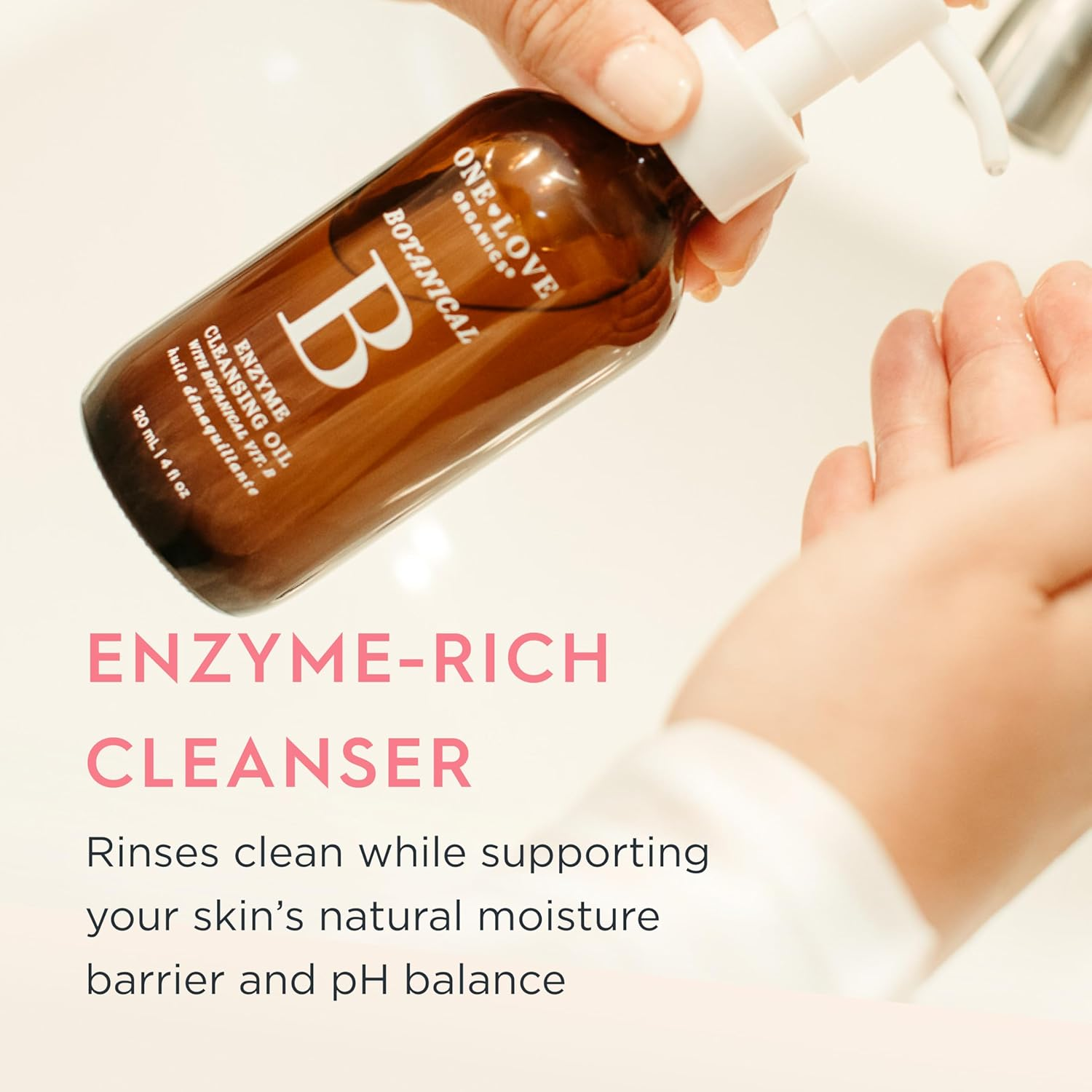 One Love Organics One Love Organics Botanical B Enzyme Cleansing Oil for Women 4 Oz Oil image number 3