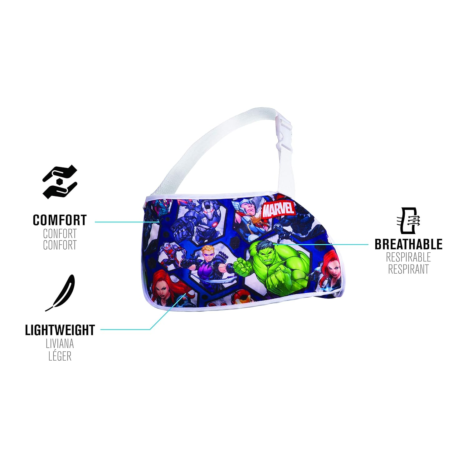 Donjoy Advantage Youth Arm Sling Featuring Marvel - Avengers Xx-Small image number 4
