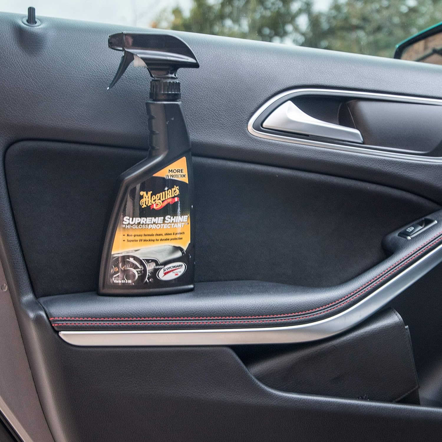 Meguiar'S G4016EU Supreme Shine Hi-Gloss Interior Dash & Trim Protectant 473Ml. Superior UV Protection image number 6