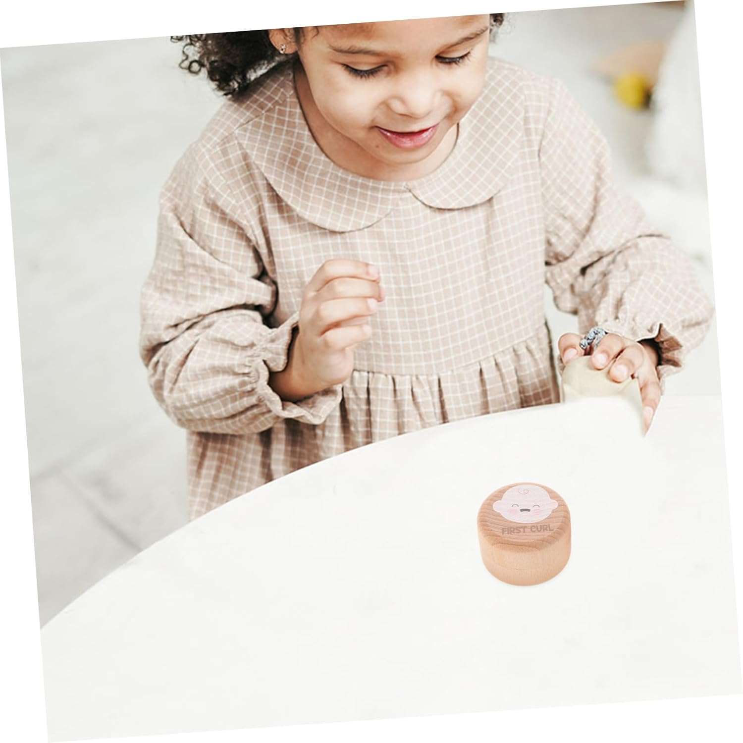 2Pcs for Boys and Girls Lost Teeth Wooden Tooth Holder Box Elegant Storage for Boys Girls Handcrafted image number 4