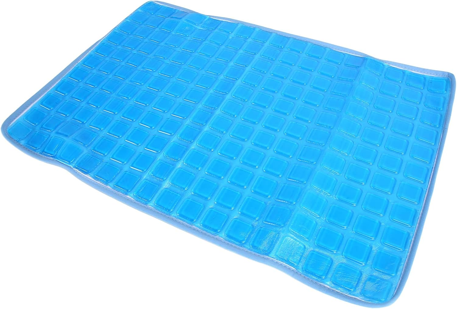 Pillow Cooling Pad, Large Head Contacting Area Washable, Recyclable Ergonomic Design Non Slip Elastic Belt Cooling Gel Pillow Mat for Home or Beauty Salon