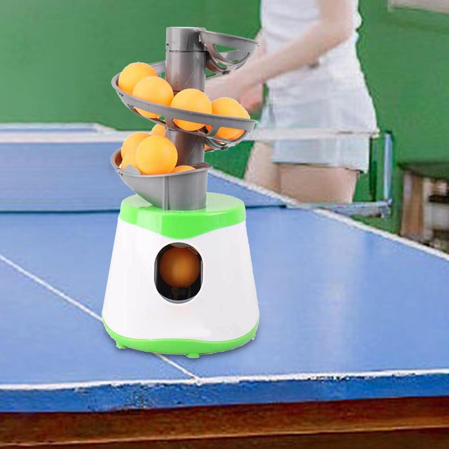 Colaxi Table Tennis Robot for Self Play Ping Pong Trainer Equipment Ball Launcher Automatic Exerciser for Ping Pong Lover Beginners Home Court image number 3