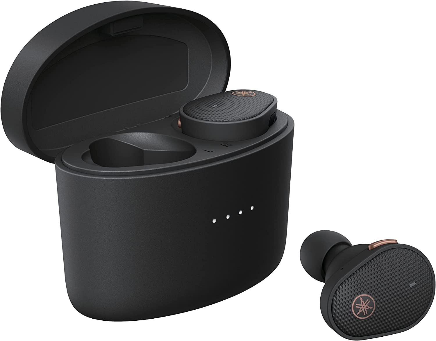 Yamaha TW-E5B True Wireless Earphones with Clear Voice Capture, Ambient Sound & Listening Care, Black, Small image number 2