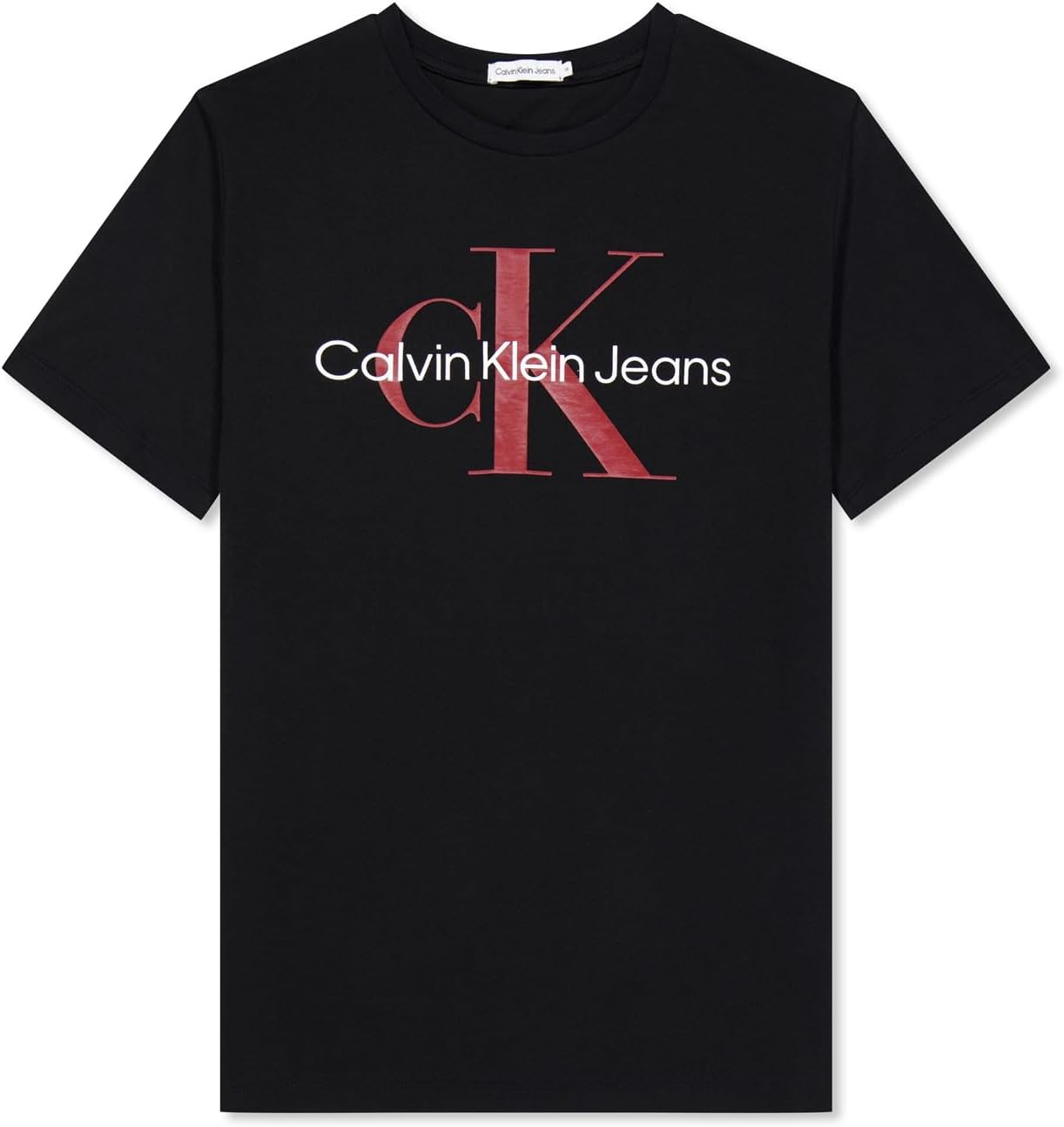 Calvin Klein Kids Monogram SS T-Shirt, Black, 10 image number 4