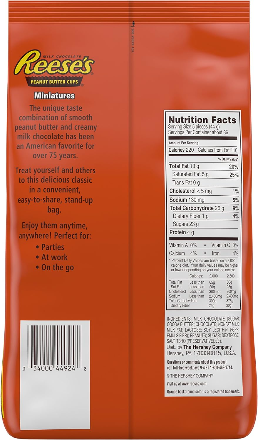 Reese'S Peanut Butter Cups Miniatures 1.58Kg image number 3