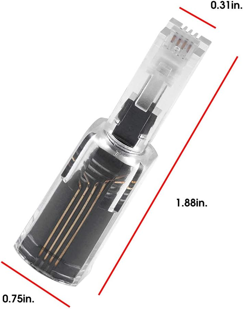 Power Gear Telephone Cord Detangler, Tangle-Free 360 Degree Rotation, Plug into Landline Phone Handset, for Use in Home or Office, All Brands, Black, 27637 image number 4