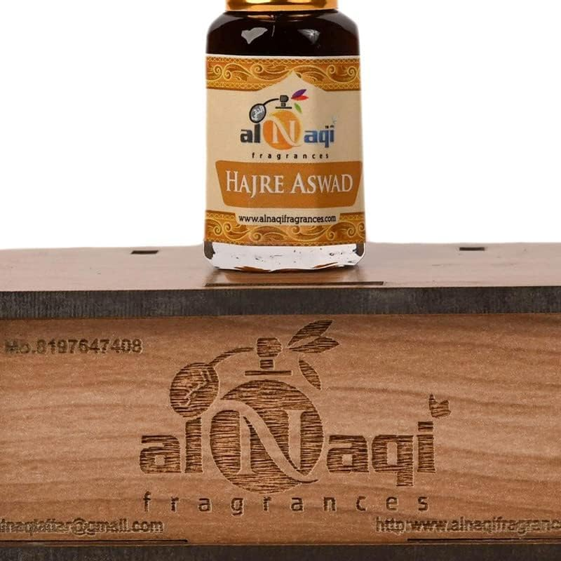 Ethnic Choice Al Naqi HAJRE ASWAD Attar -6Ml | for Men and Women | Pack of 1 | Original & 24 Hours Long Lasting Fragrance | Most Wanted Arabian Aroma | (Unisex) |
