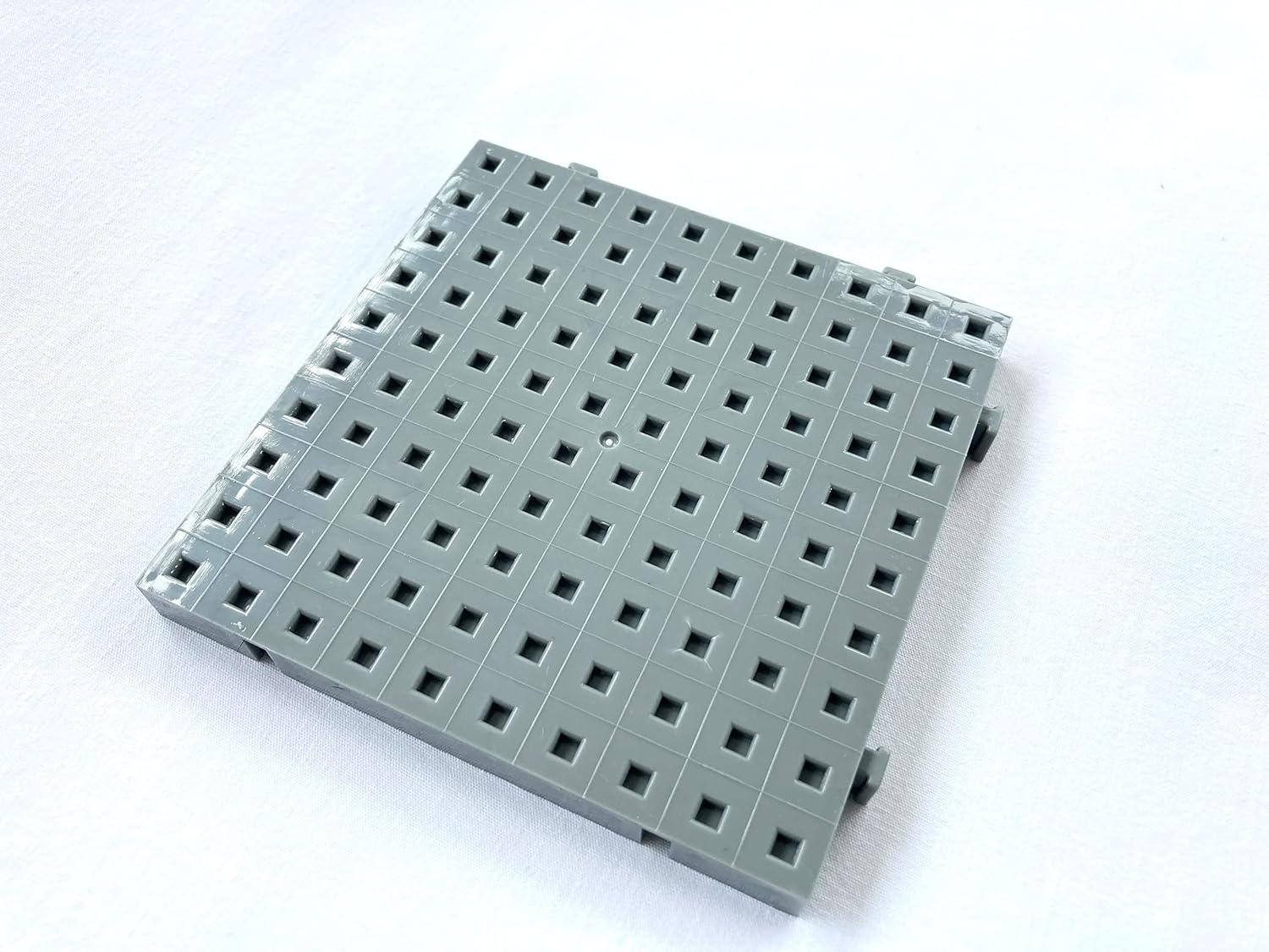 100 X 1Cm Interlocking Cubes & Baseboard (10Cm X 10Cm) - Counting Linking Snap Building Maths Home Early Learning - Extra Boards Available. image number 2