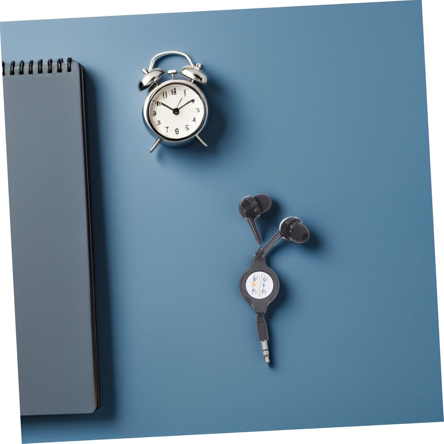 Gatuida 2Pcs Retractable Earbuds Wired In-Ear Headphones Lightweight Stable Fit Noise-Isolating Earphones for Mobile Laptop Gaming Compact Tangle image number 6