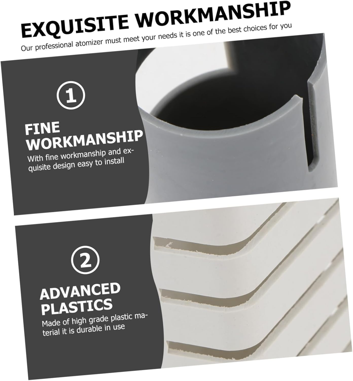 Happyyami 1Set Maker Atomizer Machine for Fountain and Humidifier with Design for Rockery and Bonsai Easy to Install and Operate Creates Stunning Fog Effect