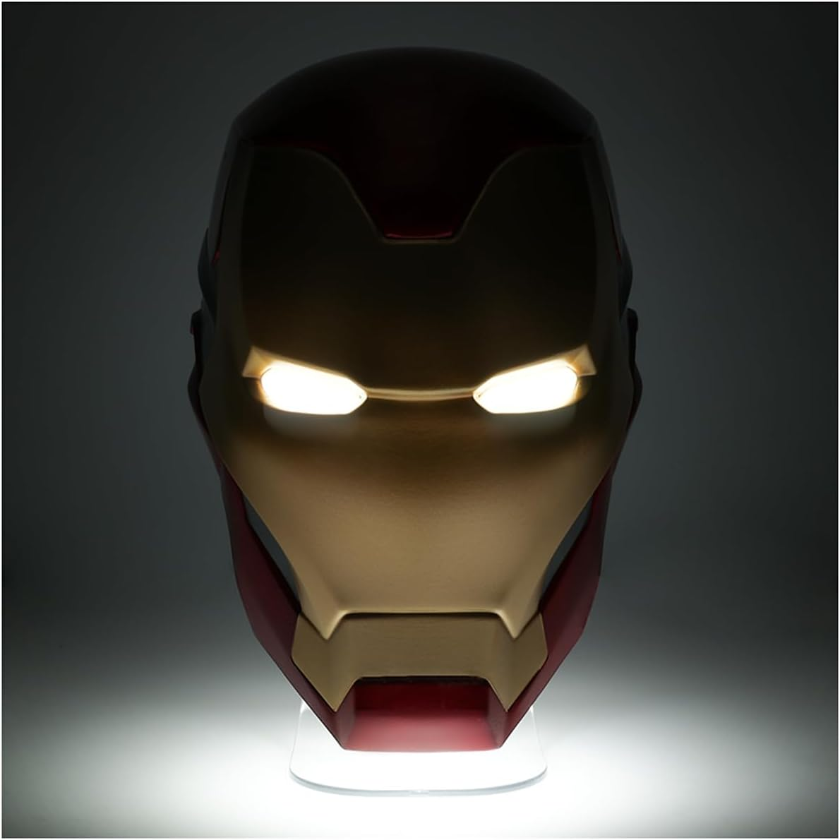 Iron Man Helmet Lamp - Officially Licensed, Tony Stark Mask, Marvel Fan Collectible, Avengers Bedside Lamp image number 4