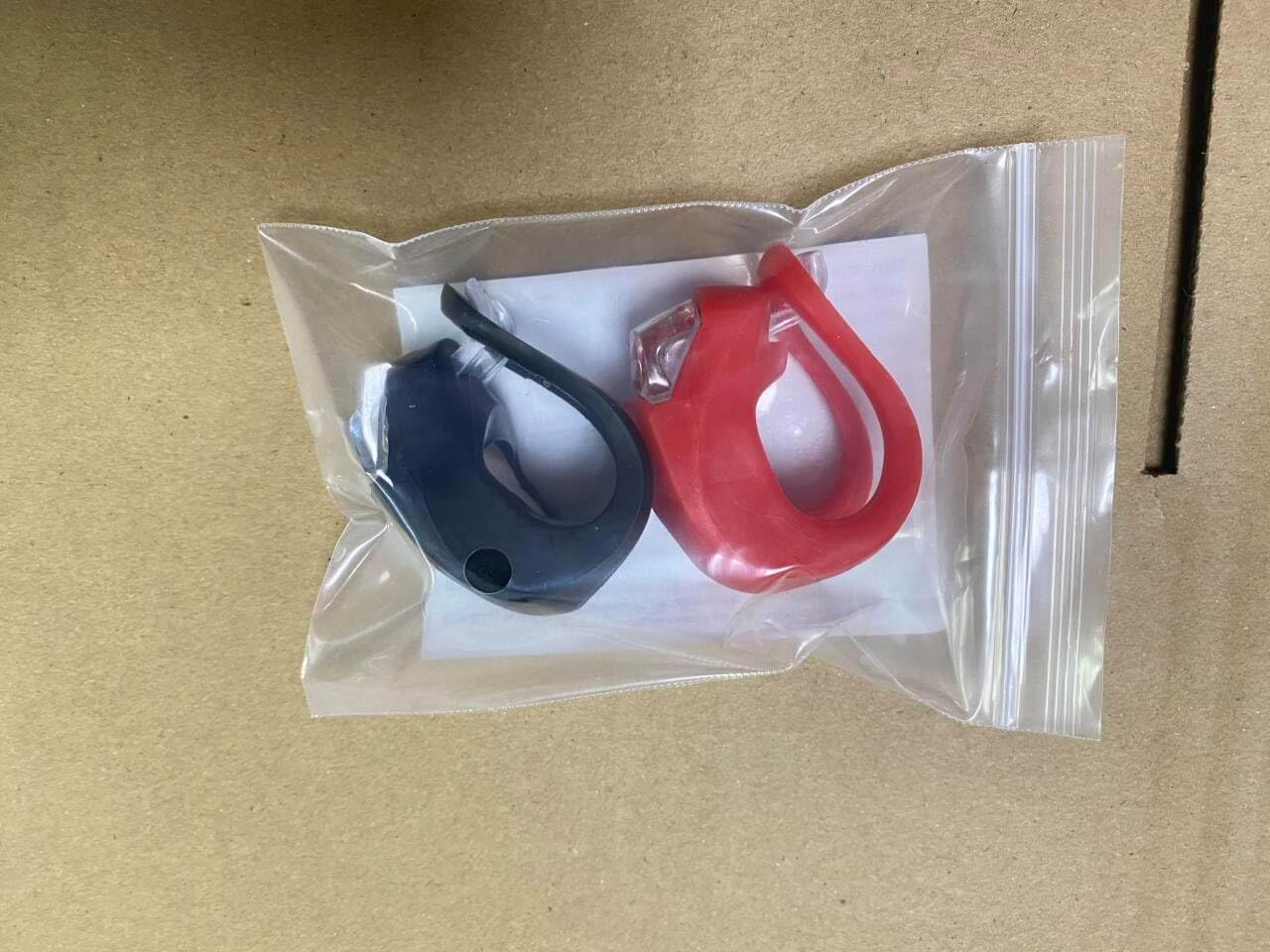 Walker Clip-On Mobility Light, Wheelchair LED Flashlight with 3 Modes for Crutches, Canes, Rollators, Prevent Falls during Dark, 2 PCS image number 1