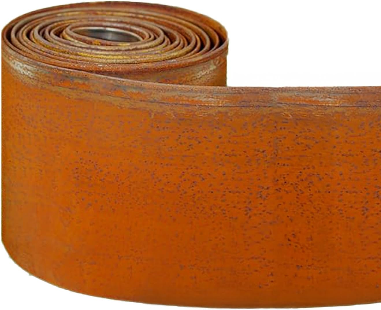 Corten Steel Metal Lawn Edging 10 Metre (33Ft), Roll, Pre-Rusted Metal Garden Edging 14 Cm High, Easy to Install Garden Edge Border, Safety Gloves Included (Rust, 10M) image number 5