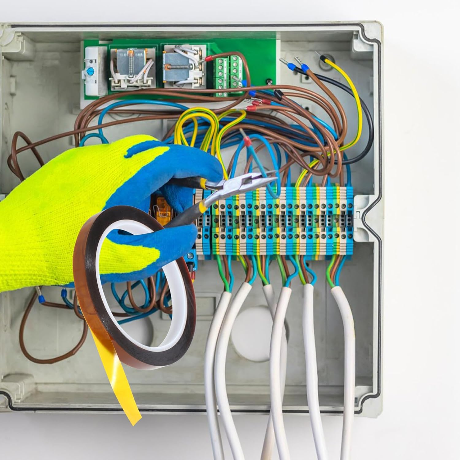 SOLUSTRE High Transfer Tape Insulating Tape Heat Resistance for Electronics Repair image number 6