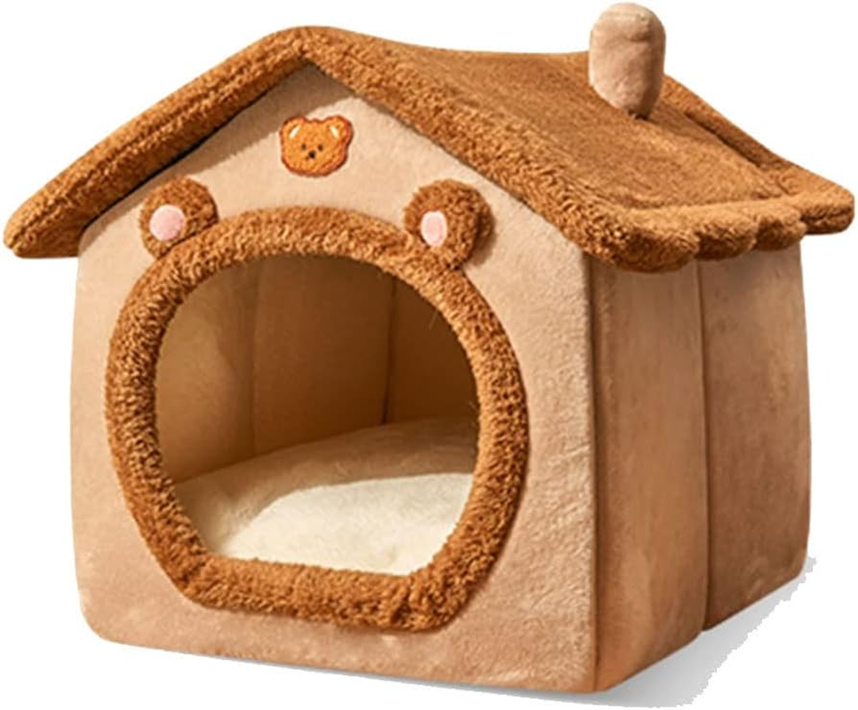 Universal Cat Nest Small Cat Nest Pet House Cat Supplies Soft and Comfortable(Size:48 * 40 * 39Cm) image number 1