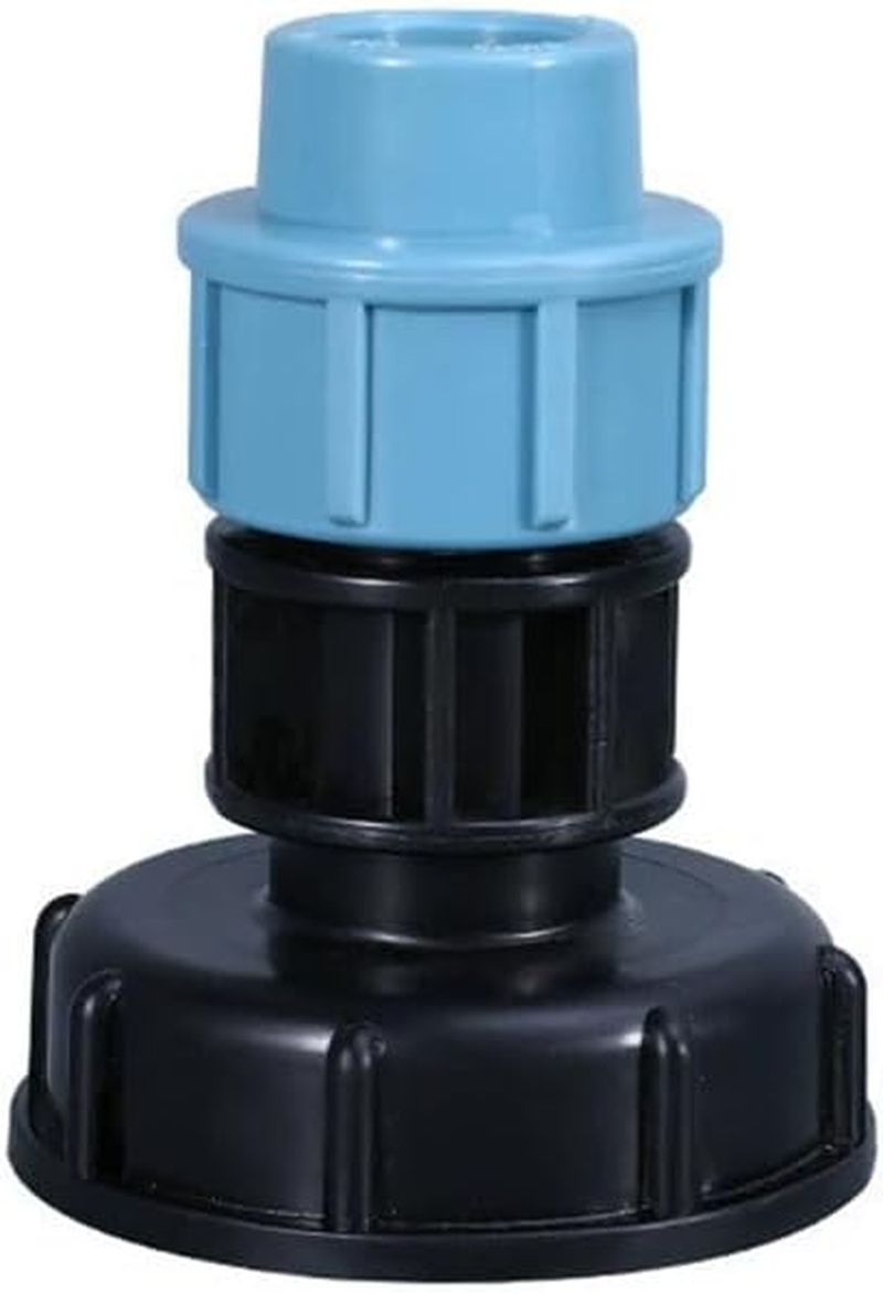 IBC Tank Thread Connector S60X6 to 20Mm MDPE Pipe Adapter (Tee,20Mm)