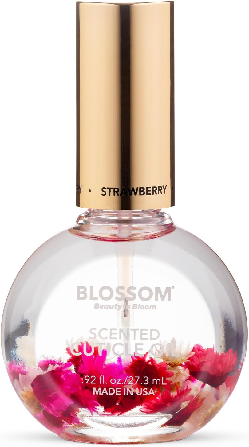 (Strawberry 1 Fl.Oz) - BLOSSOM SCENTED CUTICLE OIL STRAWBERRY 25Ml image number 3