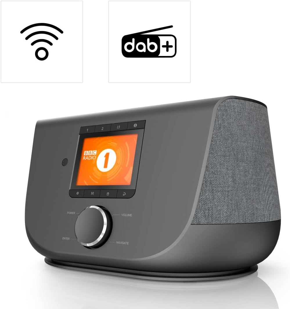 Hama DIR3300SBT Digital Radio Fm/Dab/Dab+/Internet Radio/App/Bluetooth&reg; Black image number 4
