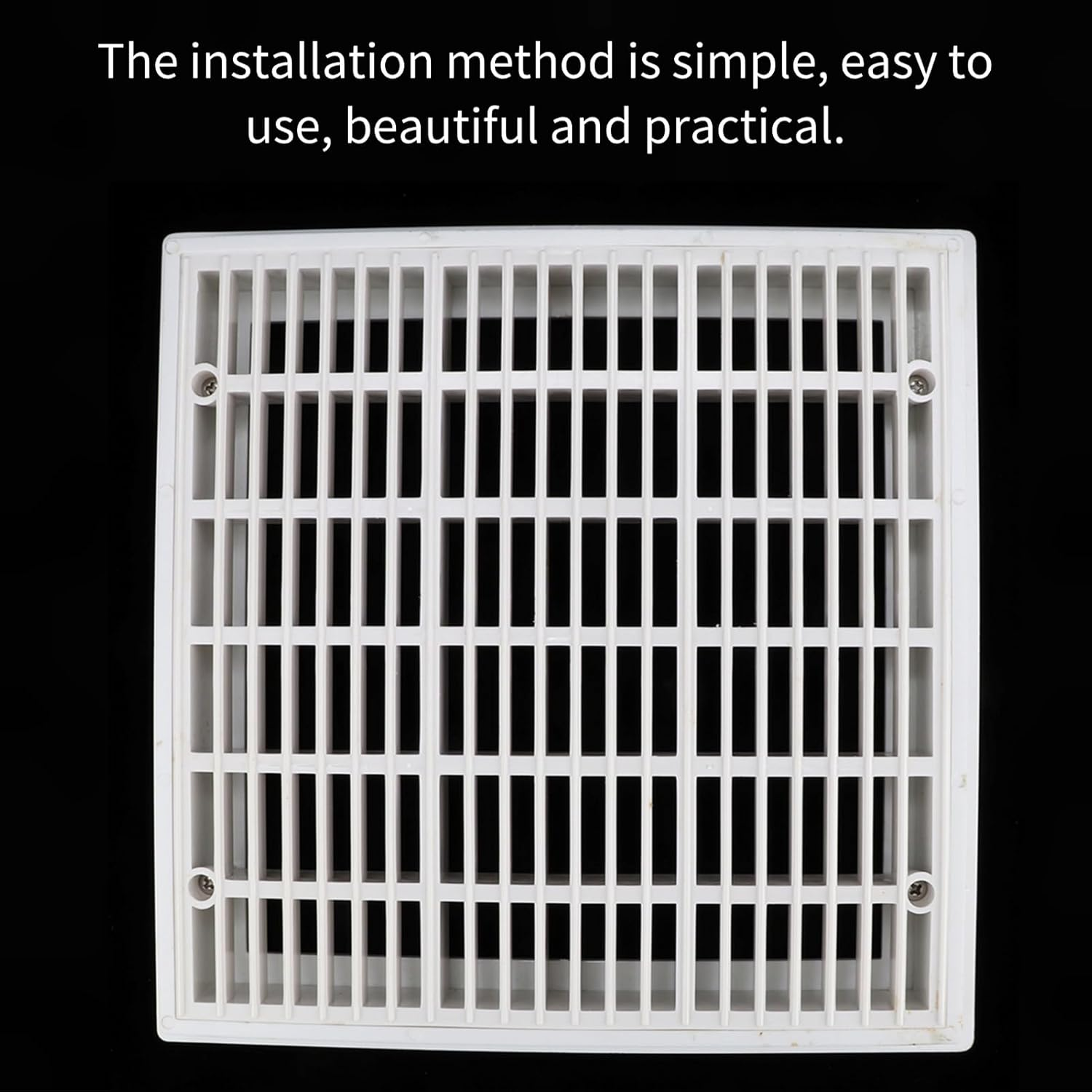 30 X 30Cm Swimming Pool Square Main Drain Cover, Plate Floor Drain Cover, Simple Easy to Use Beautiful Practical, Suitable Swimming Pools Massage Spa Pools, Universal Square Pool Drain Cover image number 1