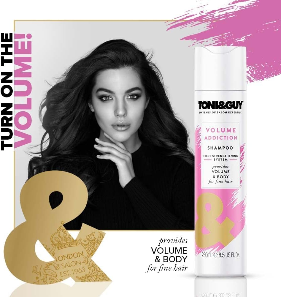 Toni & Guy Volume Addiction Shampoo for Fine Hair, 250Ml image number 5