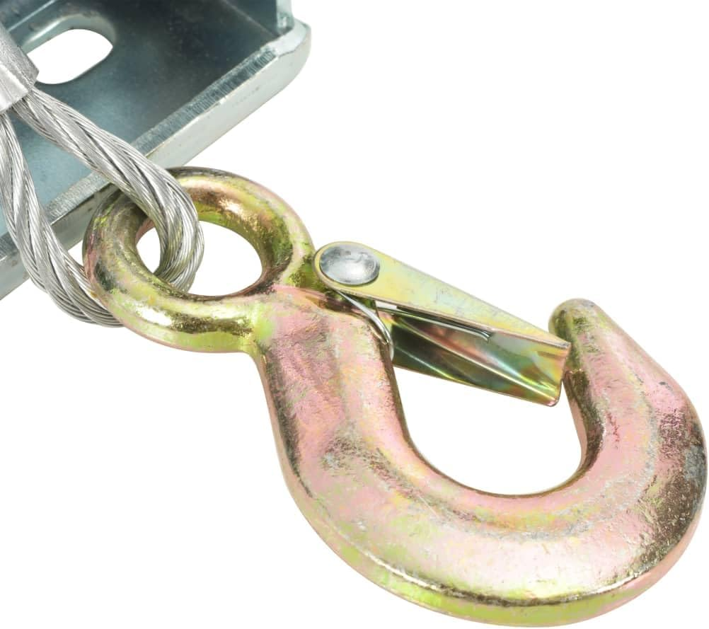 Heavy Duty Hand Winch 1360 Kg 3000 Lbs Manual Crank Boat Trailer Cable Hoist, Durable Iron Construction, 10M Cable Length for Pickup Trucks & Versatile Mobile Pulling Applications image number 4