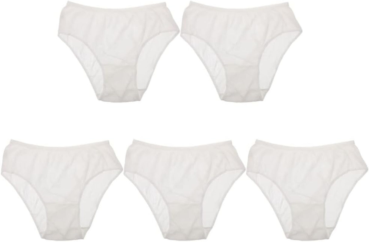 Underwear Pack 5Pcs Seamless Maternity Underwear Disposable Cotton Briefs Postpartum Briefs Comfort Fit