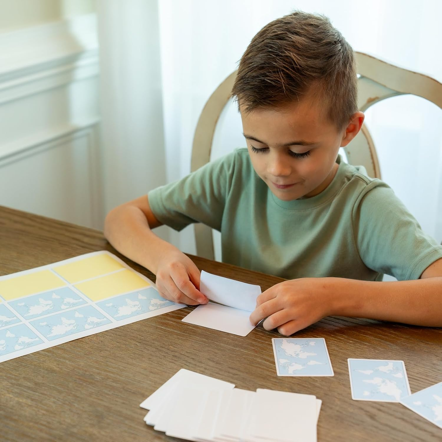 Blank Stickers for Playing Cards - Print Your Playing Cards - 360 Labels Sticker Paper for Laser/Ink Jet Printers (3.35" X 2.36") 40 Sheets image number 4