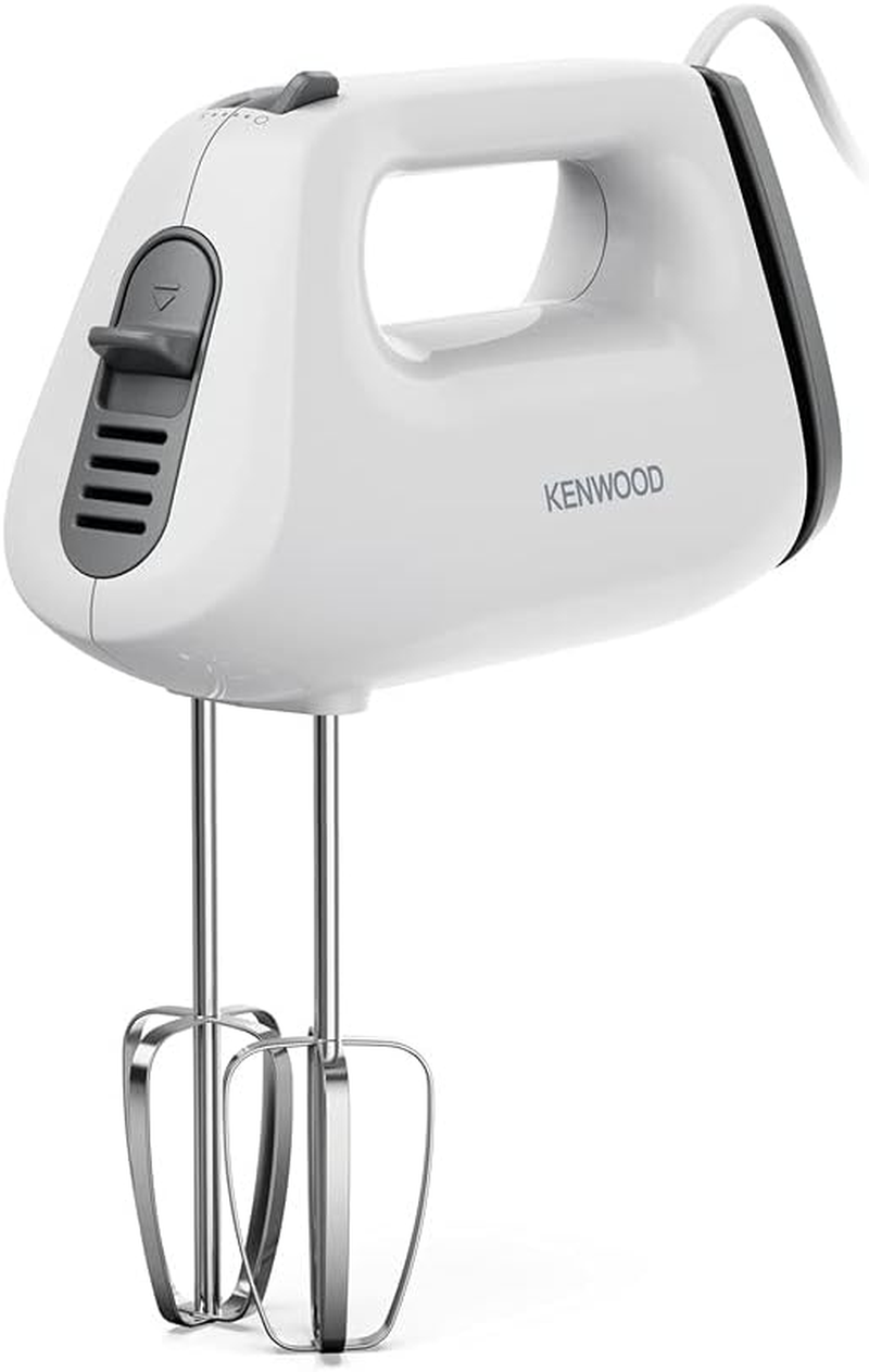 Kenwood Quickmix Lite, Lightweight Hand Mixer Twin Beaters with Slow Speed Start, Sureeject Tool, Cord Wrap, HMP10.00WH, 300W Motor, Dishwasher Safe, White image number 3